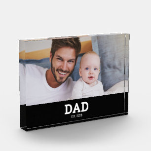 Aangepaste Papa Opgericht Modern Fotoblokken