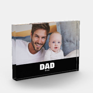 Aangepaste Papa Opgericht Modern Fotoblokken
