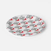 Aangepaste papieren Borden met Kitten Papieren Bordje (Gekanteld)