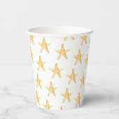 Aangepaste Papieren Cups Beach Baby shower Papieren Bekers (Achterkant)