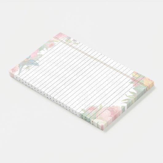 Aangepaste  papieren Notitieboek Post-it® Notes (Schuin)