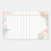 Aangepaste  papieren Notitieboek Post-it® Notes (Voorkant)
