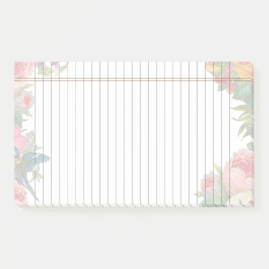Aangepaste  papieren Notitieboek Post-it® Notes (Voorkant)