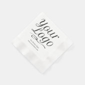 Aangepaste papieren servetten met Logo & promotiet (Hoek)