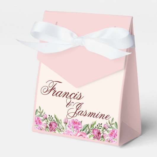 Aangepaste papiertas voor wegwerppapier bedankdoosjes (Voorkant Zijde)