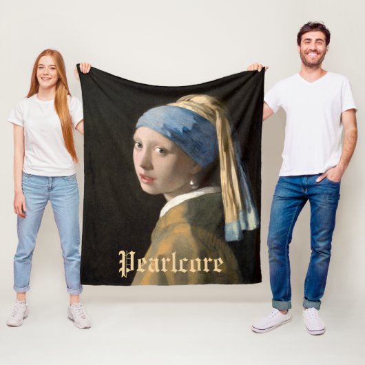 Aangepaste Parelpartij Fleece Deken (In situ)