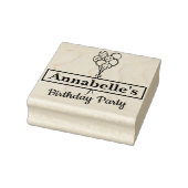 Aangepaste partijballonnen rubberstempel (Stempel)