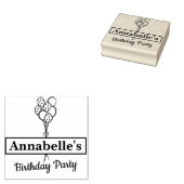 Aangepaste partijballonnen rubberstempel (Gestempeld)