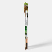 Aangepaste Pas getrouwd Foto's Modern liefdesscrip Case-Mate iPhone Case (Achterkant / Links)