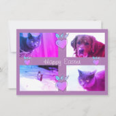 Aangepaste Pasen-foto Kaart (Voorkant)