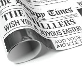 Aangepaste Pasen Gift Wrap, Krant Verpakking Papie Cadeaupapier (Rol Hoek)