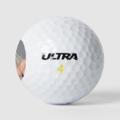 Aangepaste pasgeboren foto golfballen (Logo)