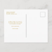 Aangepaste Passen getrouwd voor eerste kerstmis Briefkaart (Achterkant)