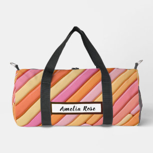 Aangepaste pastel geometrische plunjezak – geperso