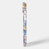 Aangepaste Pastelkleurige 3D Bloempatroon Telefoon Case-Mate iPhone Case (Achterkant / Links)