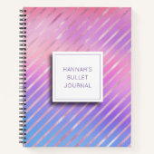 Aangepaste Pastels Bullet Journal Notitieboek (Voorkant)
