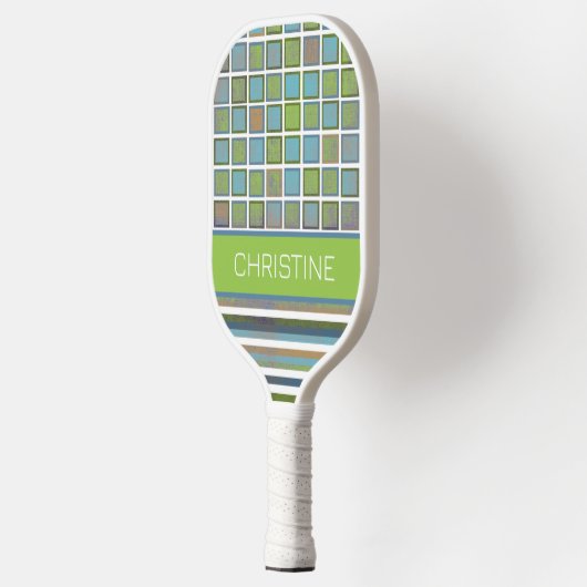 Aangepaste Pastels Pickleball Paddle (Links)
