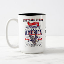 Aangepaste Patriottische Amerikaanse 250 Jaar Jubi