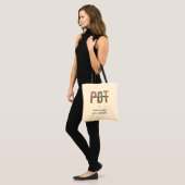 Aangepaste PBT Phlebotomie Technicus Leopard Print Tote Bag (Voorkant (model))
