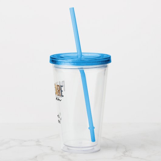 Aangepaste PCT-cadeaus voor patiënttechnicus Acryl Drinkbeker (Links)