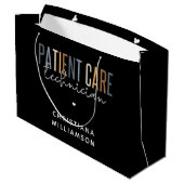 Aangepaste PCT-cadeaus voor patiënttechnicus Groot Cadeauzakje (Achterkant Gekanteld)