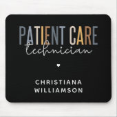 Aangepaste PCT-cadeaus voor patiënttechnicus Muismat (Voorkant)