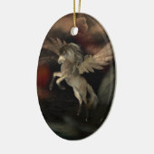 Aangepaste Pegasus-versiering Keramisch Ornament (Links)