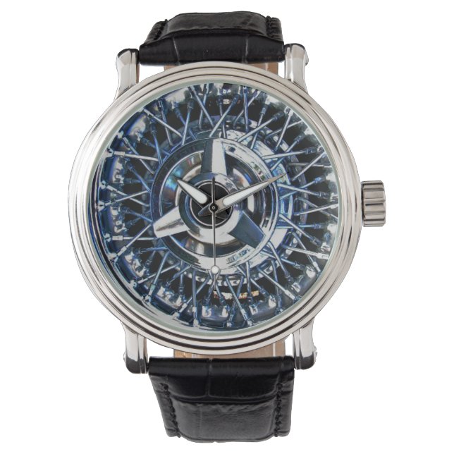 Aangepaste Pensioen Horloge met Band (Voorkant)