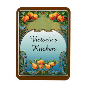 Aangepaste peren deco-kunstmagneten magneet