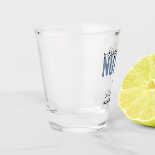 Aangepaste perioperatieve zurgen RN of zurse cadea Shot Glas (Links)