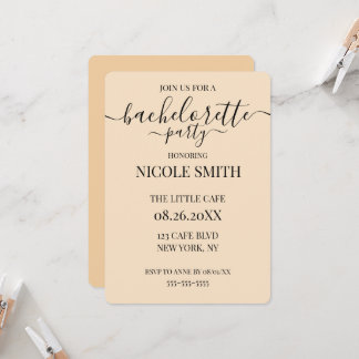 Aangepaste Persoonlijke Bachelorette Feest Kaart