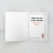 Aangepaste persoonlijke Birthday Kaart voor haar (Binnen)