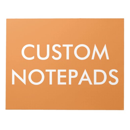 Aangepaste persoonlijke Blanco Sjabloon voor lapto Notitieblok (Voorkant)