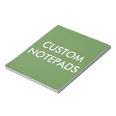 Aangepaste persoonlijke Blanco Sjabloon voor lapto Notitieblok (Gedraaid)