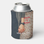 Aangepaste persoonlijke bruiloft foto kan Coo Blikjeskoeler (Blikje Achterkant)