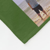 Aangepaste persoonlijke DIY-aangepast fotocollage  Fleece Deken (Hoek)