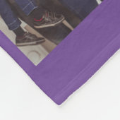 Aangepaste persoonlijke DIY-aangepast fotocollage  Fleece Deken (Hoek)