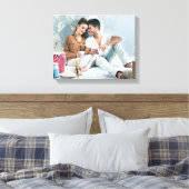 Aangepaste persoonlijke foto canvas afdruk (Insitu (Slaapkamer))