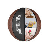 Aangepaste persoonlijke foto en tekst basketbal (Verticaal)