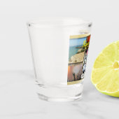 Aangepaste persoonlijke foto-inkuiling op zaterdag shot glas (Links)