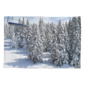 Aangepaste persoonlijke foto-Kussensloop met twee  Kussensloop (Achterkant)