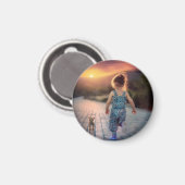 Aangepaste persoonlijke foto magneet (Voorkant / Achterkant)