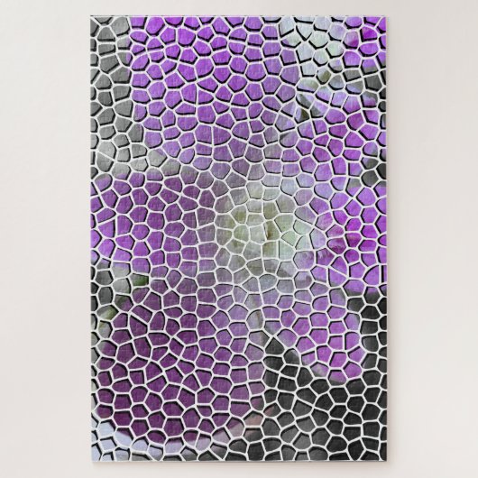 Aangepaste persoonlijke foto-mozaïek Jigzaag Puzzl Legpuzzel (Verticaal)