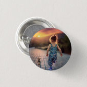 Aangepaste persoonlijke foto ronde button 3,2 cm (Voorkant /achterkant)