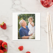 Aangepaste persoonlijke foto servet (Insitu)