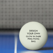 Aangepaste persoonlijke gloed in DARK Ping Pong Ba Pingpongballen (Net)