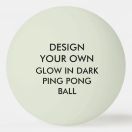 Aangepaste persoonlijke gloed in DARK Ping Pong Ba Pingpongballen