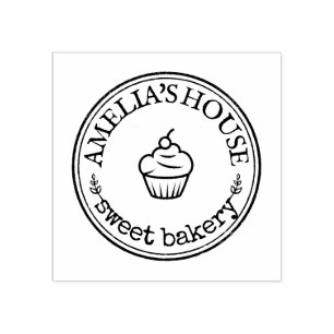 Aangepaste persoonlijke homemade-Logo Rubberstempel