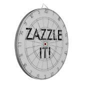 Aangepaste, persoonlijke lege dartboard-Sjabloon Dartbord (Voorkant Links)