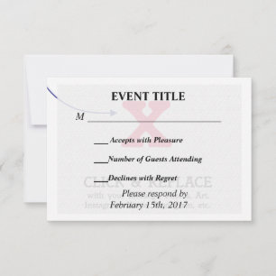 Aangepaste persoonlijke lege Sjabloon